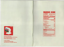 Load image into Gallery viewer, Danz CM - LÄRM! [12" Vinyl EP, Red/White Splatter] CH9010
