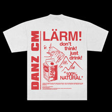 Load image into Gallery viewer, Danz CM - LÄRM! Tee [Ltd. Edition, Red/White]
