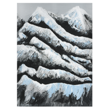 Load image into Gallery viewer, Viking Mountain [9" X 12", Acrylic on Canvas]
