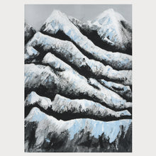 Load image into Gallery viewer, Viking Mountain [9" X 12", Acrylic on Canvas]
