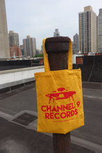Load image into Gallery viewer, Channel 9 Records - Gold Tote
